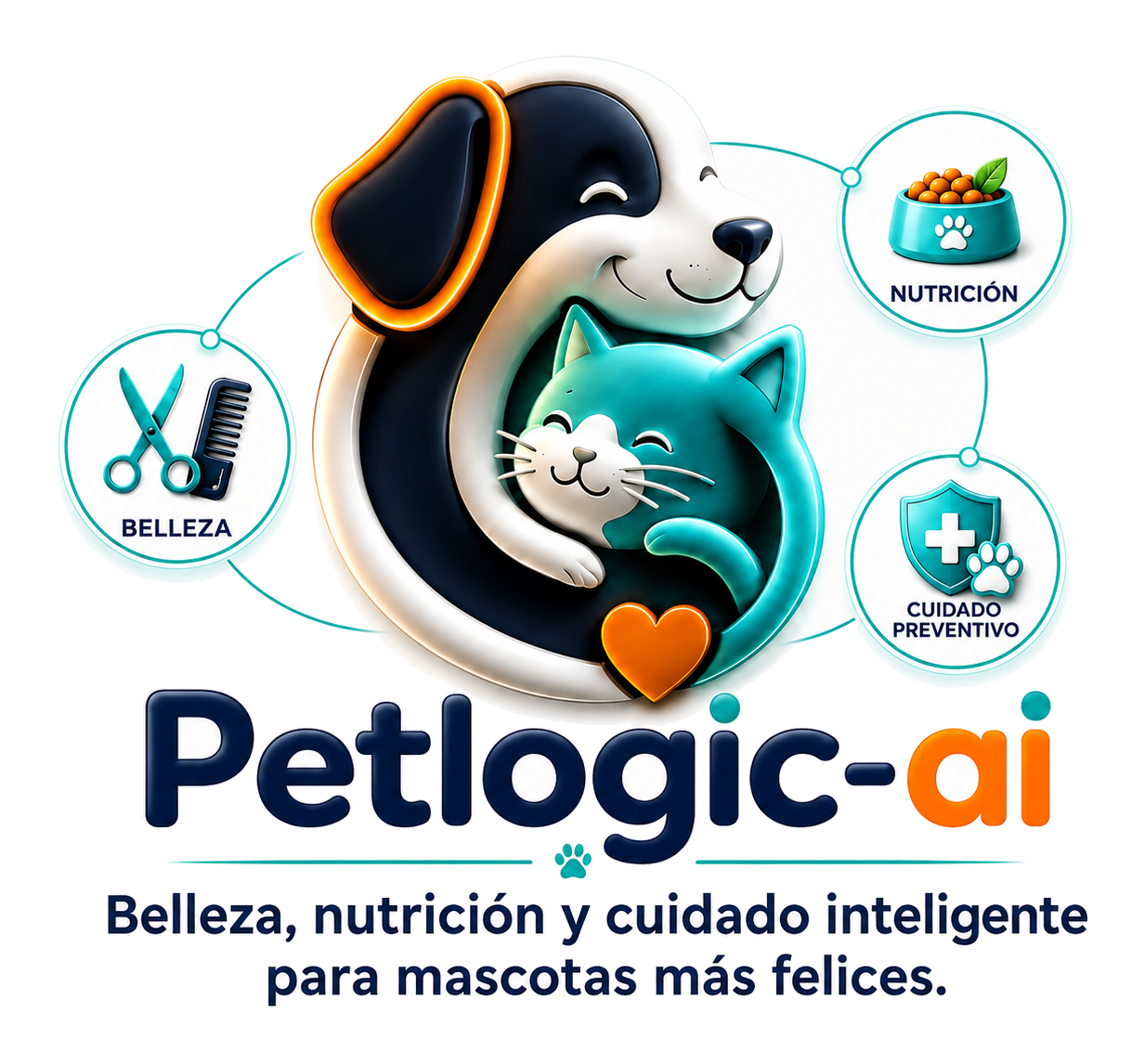 Logo oficial Petlogic AI